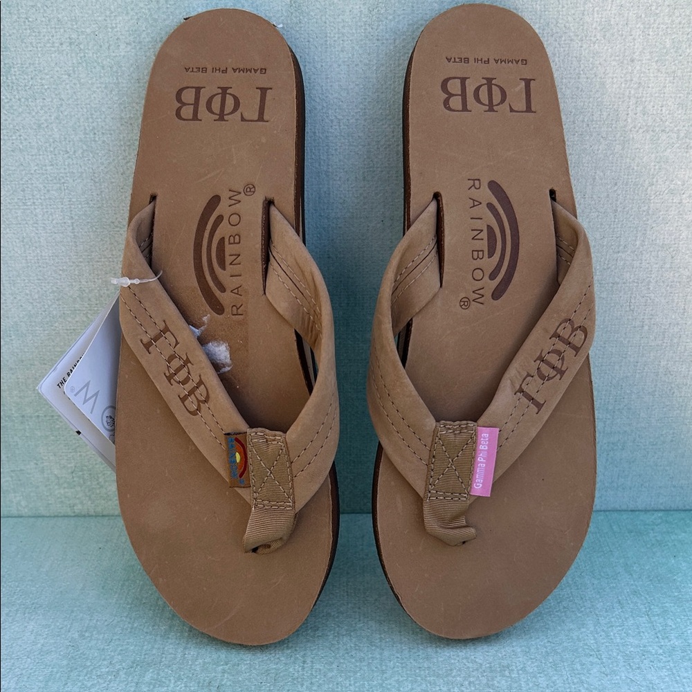Rainbow Taupe Sandals